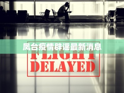 凤台疫情辟谣最新消息