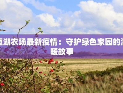 恒湖农场最新疫情：守护绿色家园的温暖故事