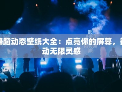 舞蹈动态壁纸大全：点亮你的屏幕，舞动无限灵感