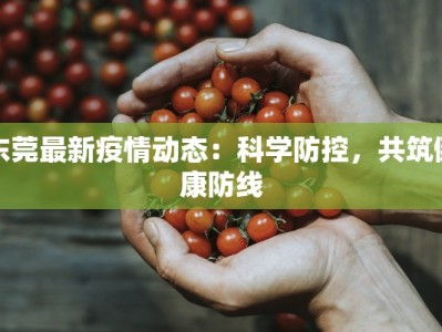 东莞最新疫情动态：科学防控，共筑健康防线