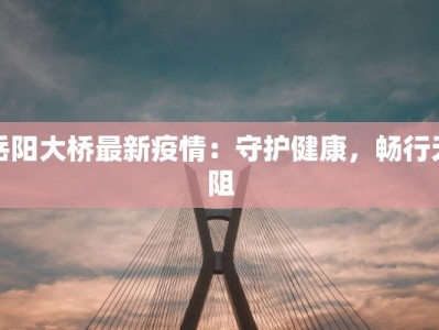 岳阳大桥最新疫情：守护健康，畅行无阻