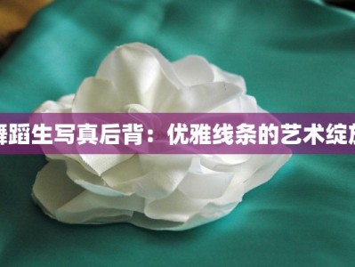 舞蹈生写真后背：优雅线条的艺术绽放