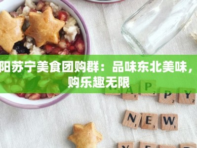 沈阳苏宁美食团购群：品味东北美味，团购乐趣无限