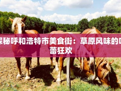 探秘呼和浩特市美食街：草原风味的味蕾狂欢