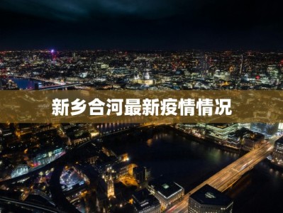 新乡合河最新疫情情况