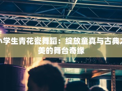 小学生青花瓷舞蹈：绽放童真与古典之美的舞台奇缘