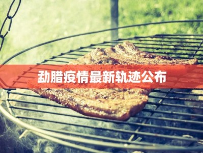 勐腊疫情最新轨迹公布